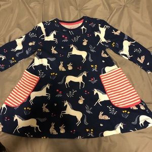 Mini Boden unicorn play dress